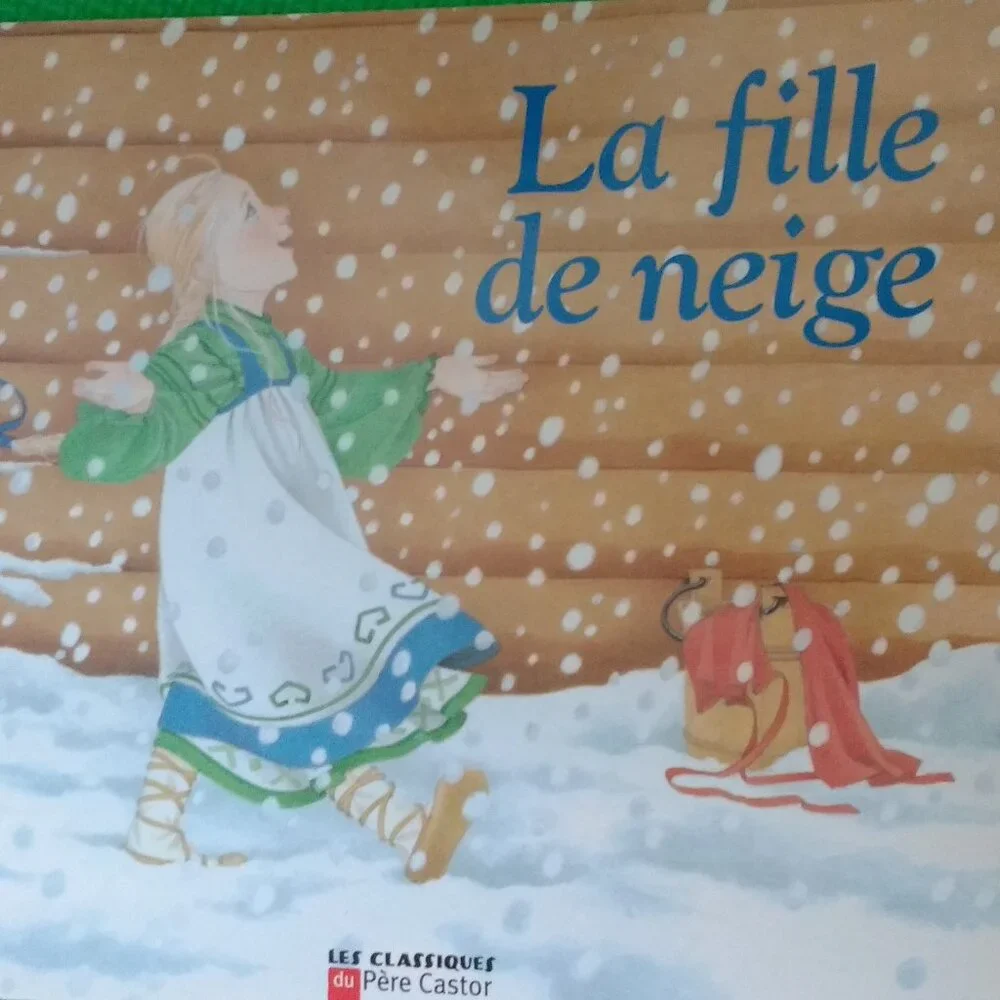 La fille de neige by Robert Giraud album Pere Castor 2000 French New paperback